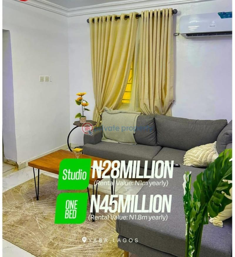 1 bedroom Studio Apartment For Sale Akoka Yaba Lagos - 2