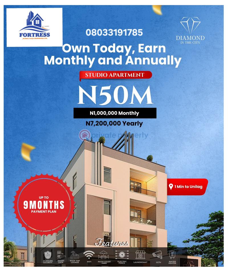 1 bedroom Block Of Flats For Sale Akoka, Yaba, 1 Minute From University Of Lagos Akoka Yaba Lagos - 5