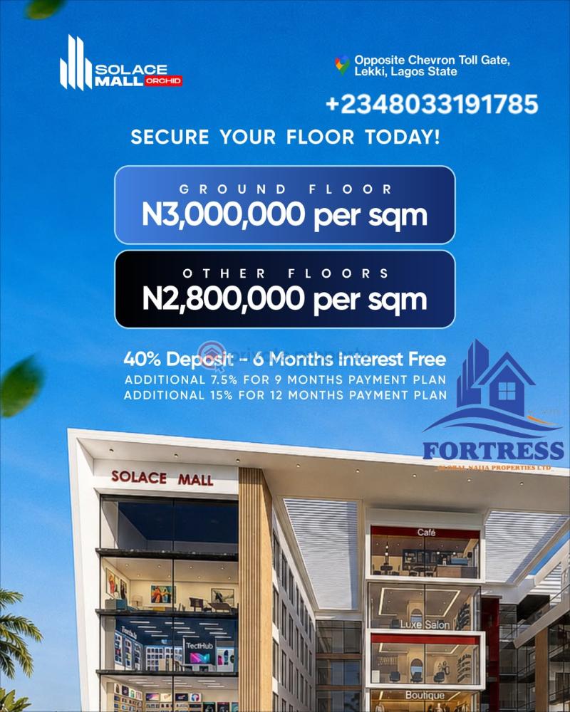 Shop For Sale Orchid Road, Lekki Along Lekki Expressway Lagos - 1