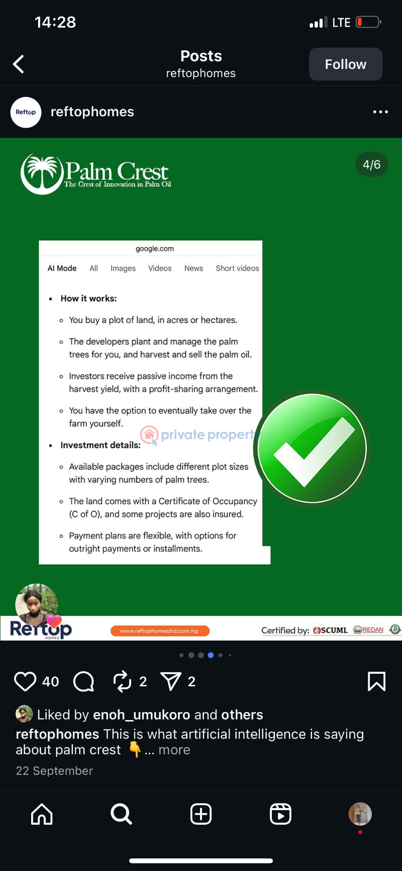 Land For Sale Ogun area  - 8