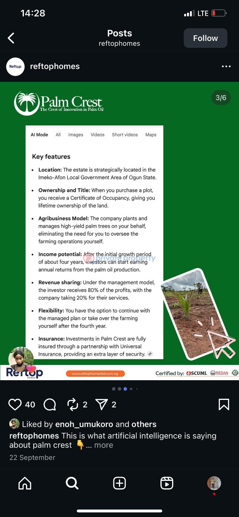 Land For Sale Ogun area  - 7