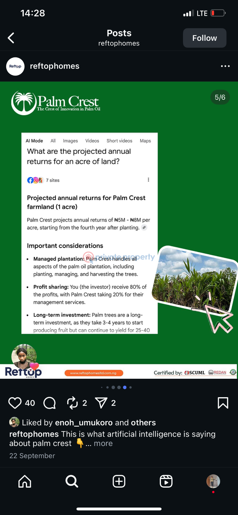 Land For Sale Ogun area  - 9