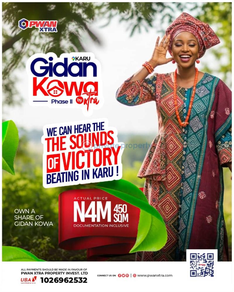 Residential Land For Sale Gidan Kowa Estate, Karu, Abuja Abuja Phase 4 