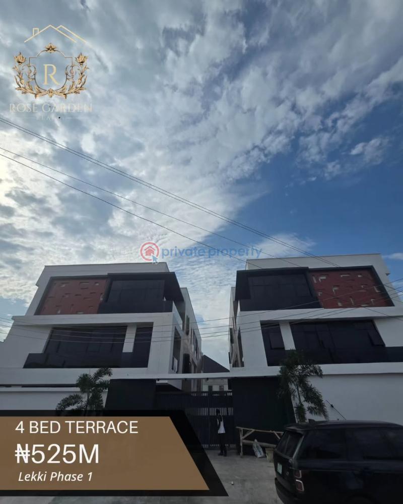 4 bedroom Terraced Duplex For Sale Lekki Phase 1 Lagos - 0