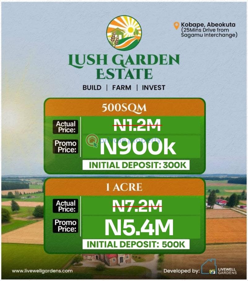 Mixed use Land For Sale Kobape Abeokuta Ogun - 0
