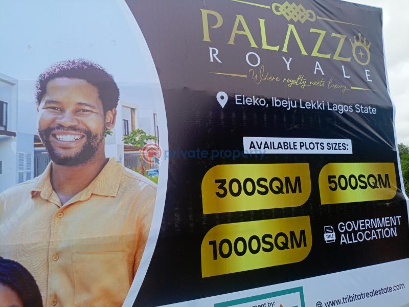 Residential Land For Sale Palazzo Royale Estate Behind Pan Atlantic Universityeleko Ibeju Lekki Eleko Ibeju-Lekki Lagos - 2