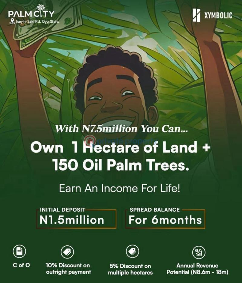 Land For Sale Iseyin Saki Road Oyo  - 3