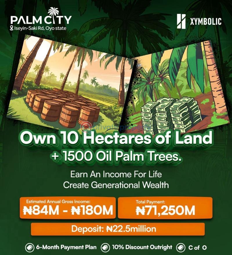 Land For Sale Iseyin Saki Road Oyo  - 0