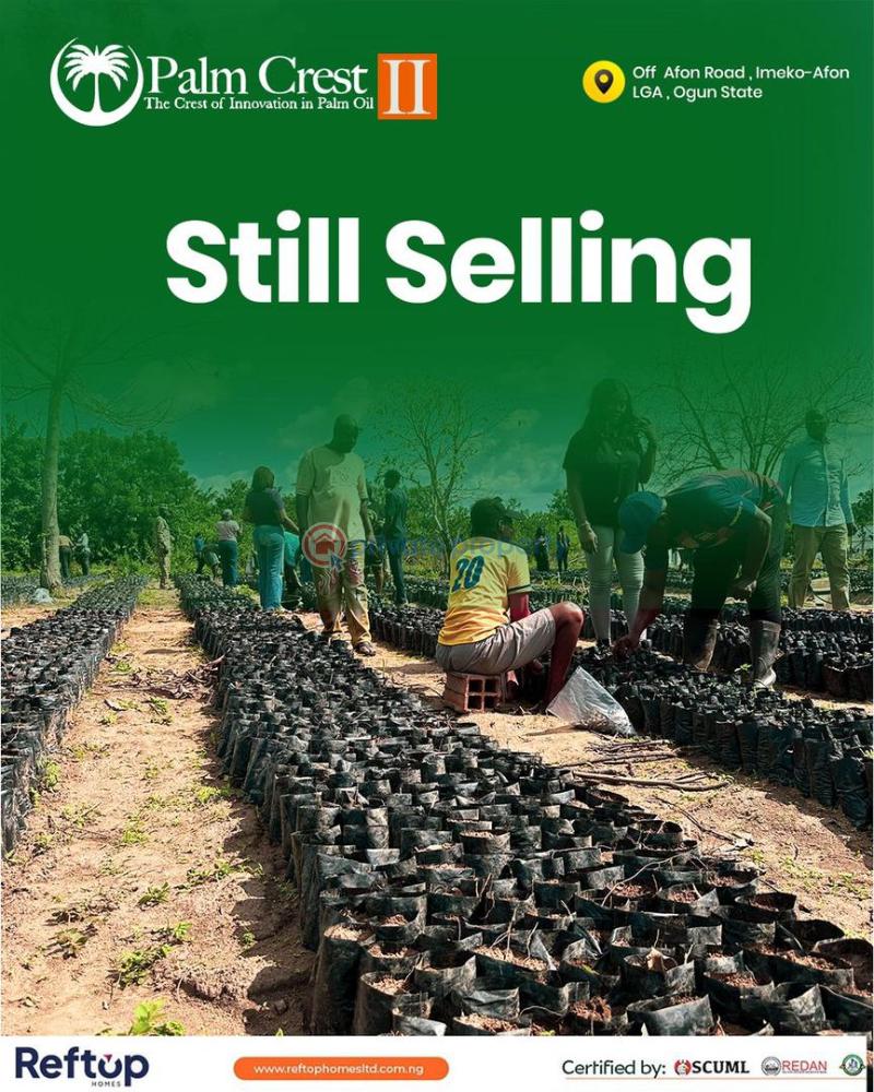 Palm crest phase ii - 3 Industrial Land For Sale Adire Market, Abeokuta. Abeokuta Ogun - 3