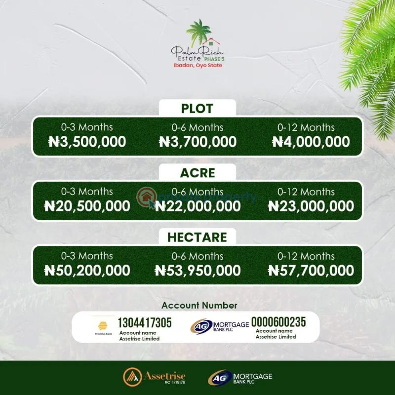 Commercial Land For Sale Iwo Road Ibadan Oyo Palmrich Estate Phase 5 Iwo Road Ibadan Oyo - 3