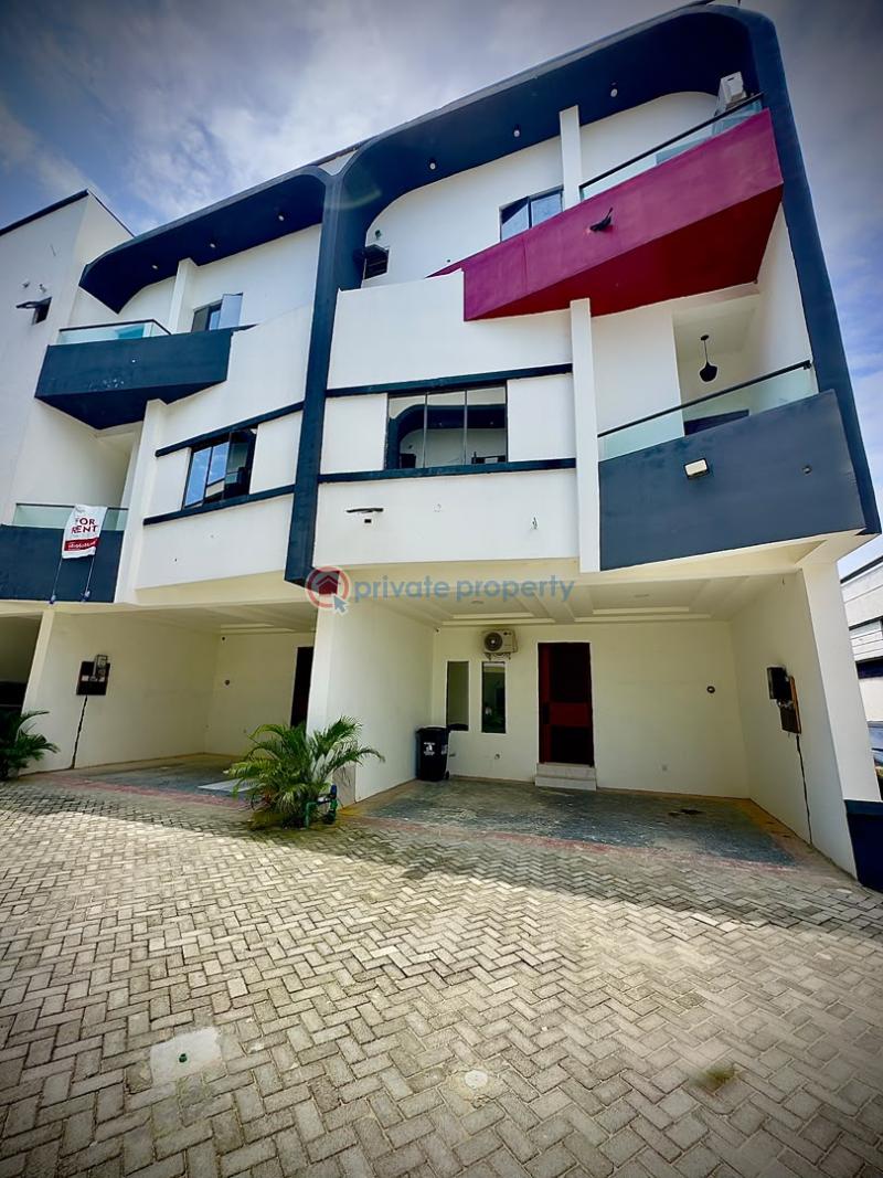 4 bedroom Terraced Duplex For Sale Along Orchid Hotel Road Before Cooplag Estate Lafiaji Lekki Lagos - 1