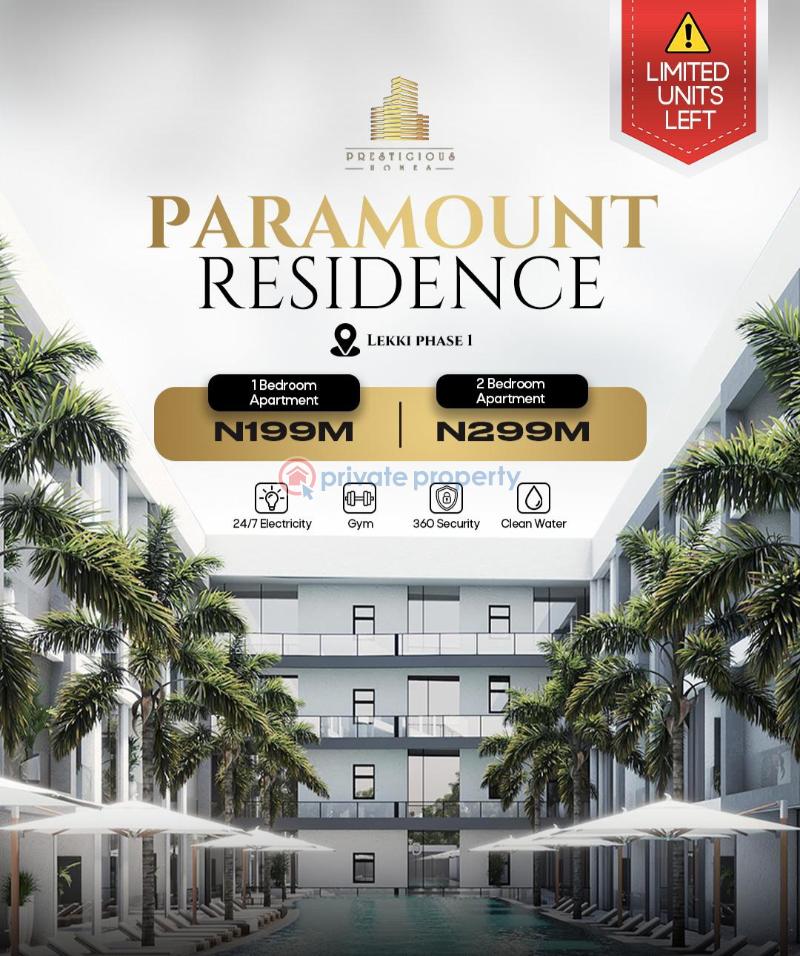 2 bedroom Shared Apartment For Sale . Lekki Phase 1 Lagos - 0