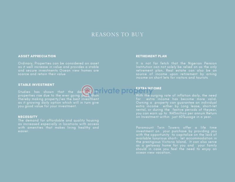 3 bedroom Flat & Apartment For Sale Victoria Island Lagos - 8