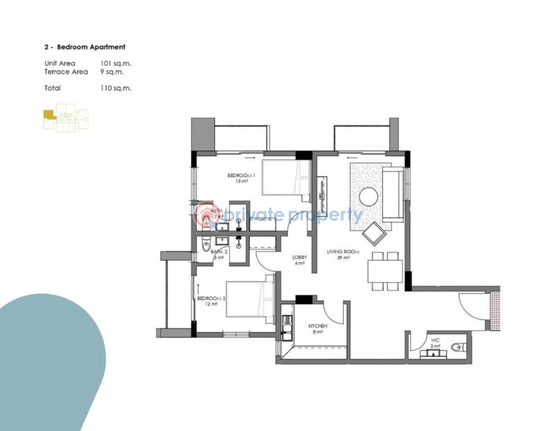 3 bedroom Flat & Apartment For Sale Victoria Island Lagos - 5