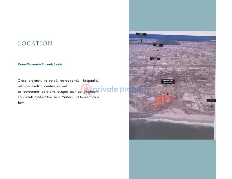 3 bedroom Flat & Apartment For Sale Victoria Island Lagos - 1