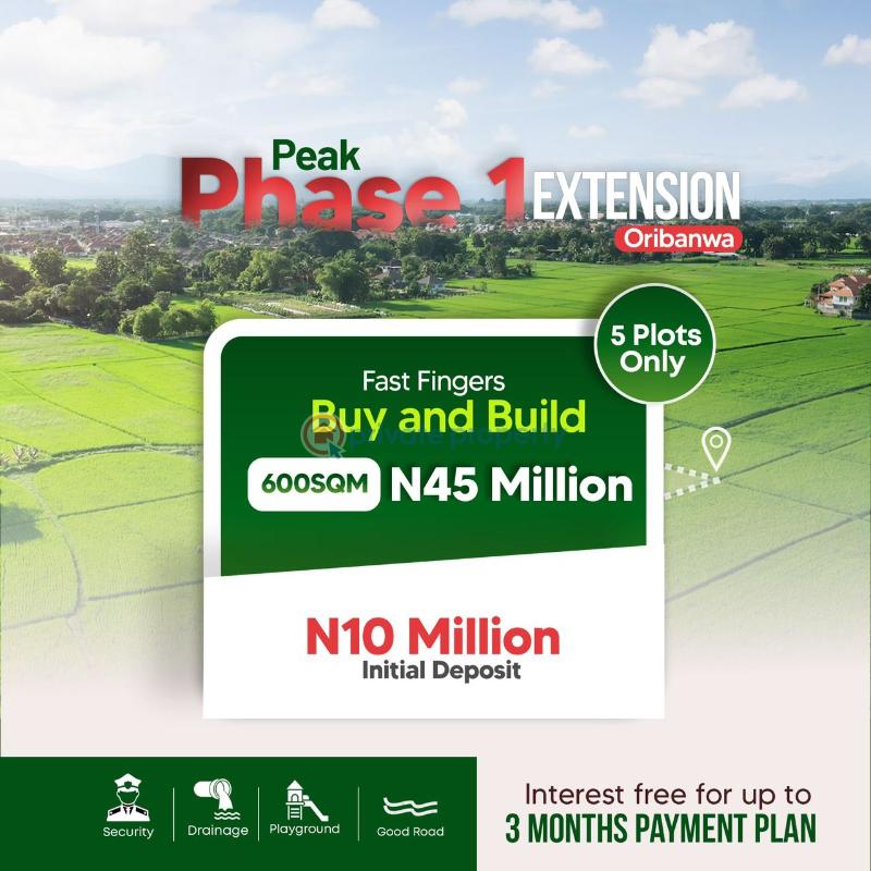 Residential Land For Sale Oribanwa Ibeju-Lekki Lagos