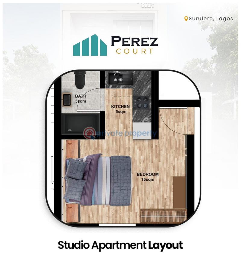 2 bedroom Flat & Apartment For Sale Surulere Lagos - 9