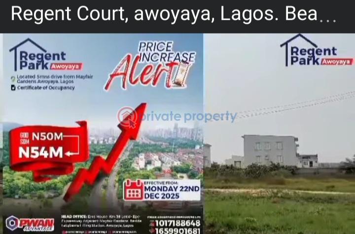 Mixed use Land For Sale Awoyaya, Lekki Epe Expressway Ibeju-Lekki Lagos - 12