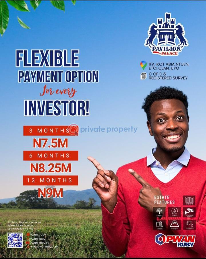 Mixed use Land For Sale Etoi Clan Uyo Akwa Ibom