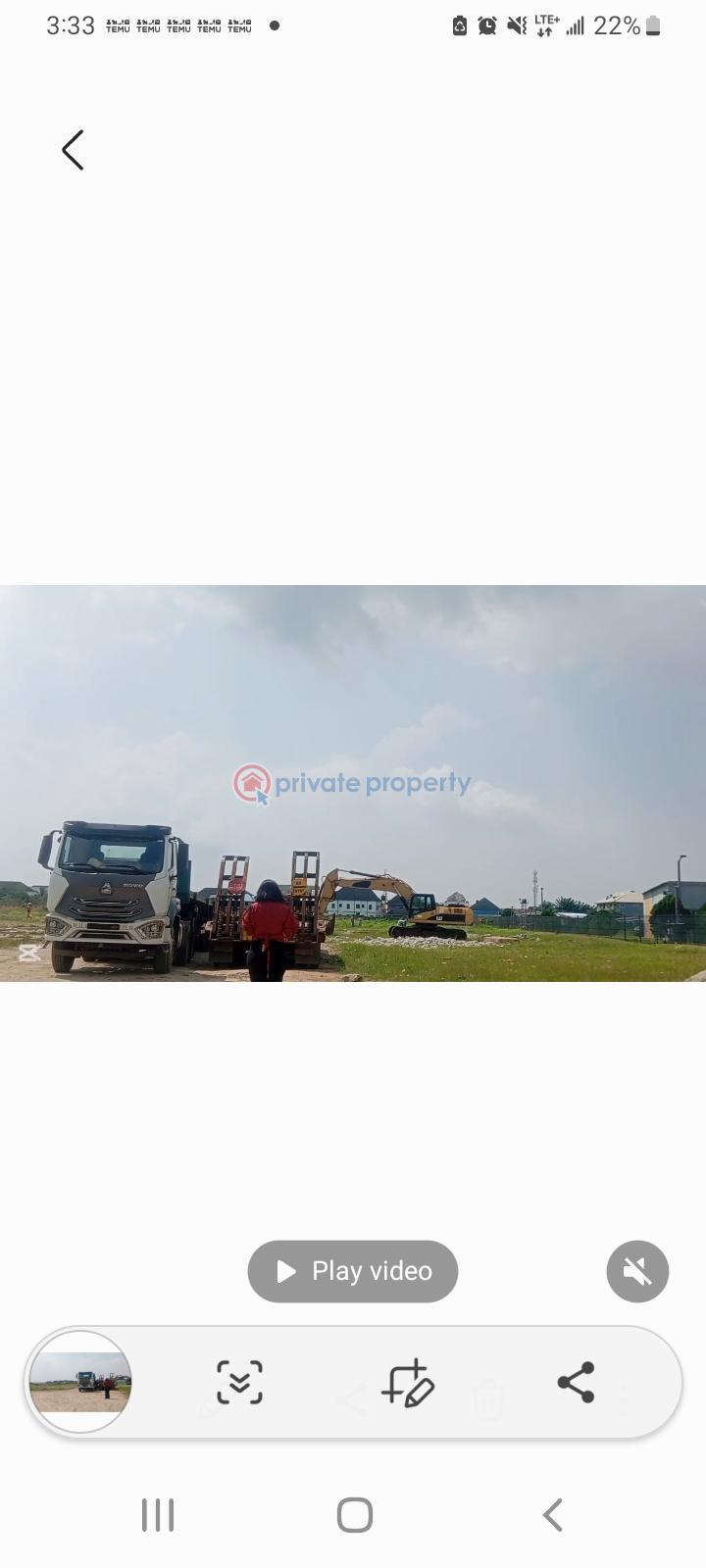 Land For Sale Monastry Road, Sangotedo Monastery Road Sangotedo Lagos - 0