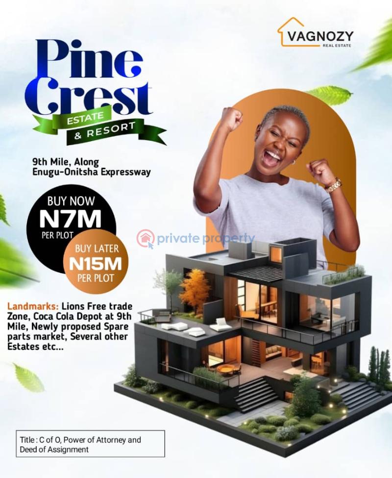 Residential Land For Sale 9th Mile Enugu Suburb Enugu Area 