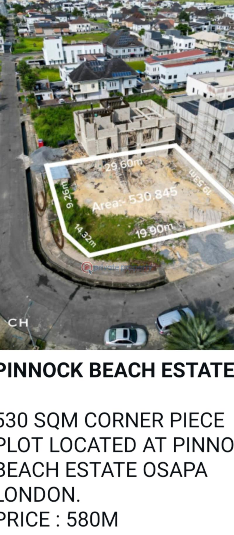 Mixed use Land For Sale Pinnock Beach Estate Osapa London Lekki Lagos