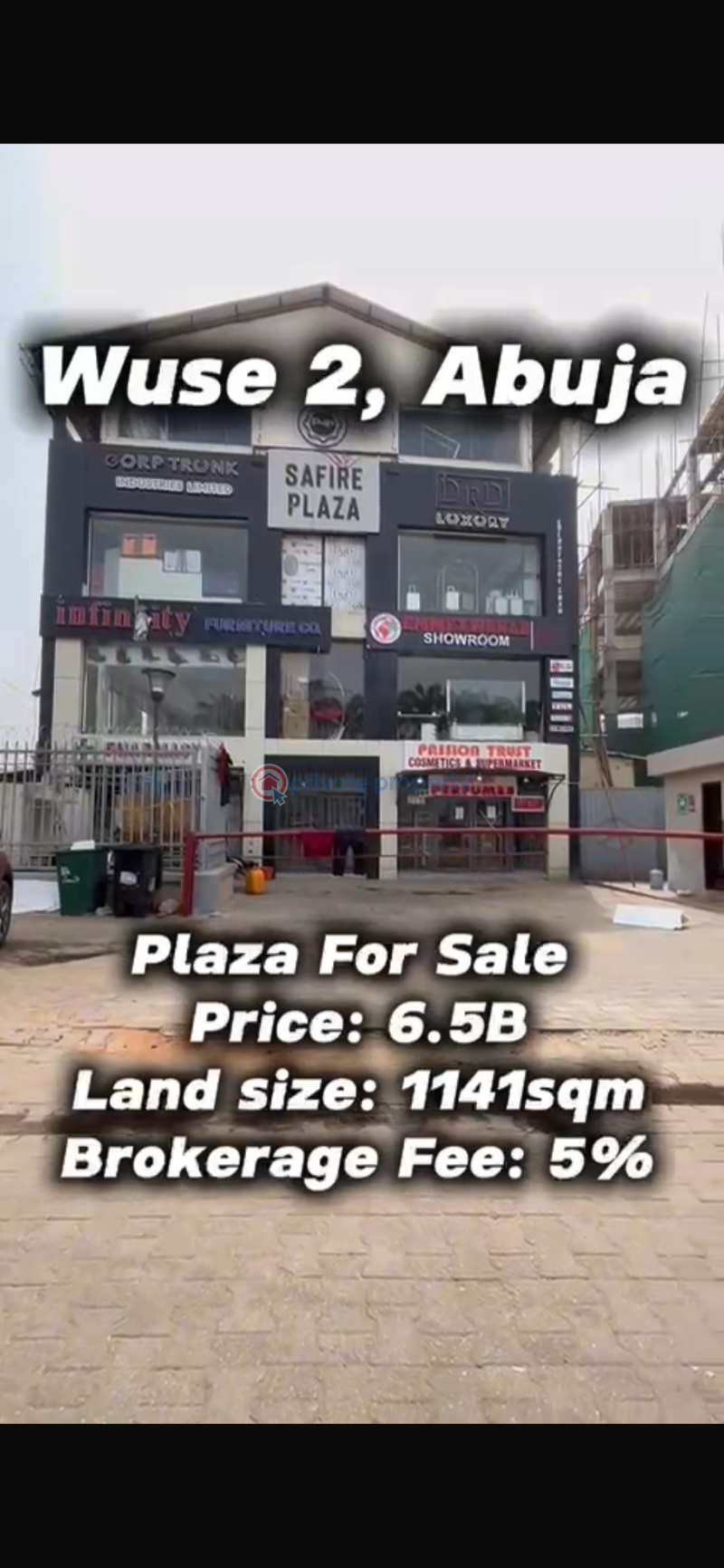 Mall/Complex/Plaza For Sale Wuse II Abuja Phase 1  - 3