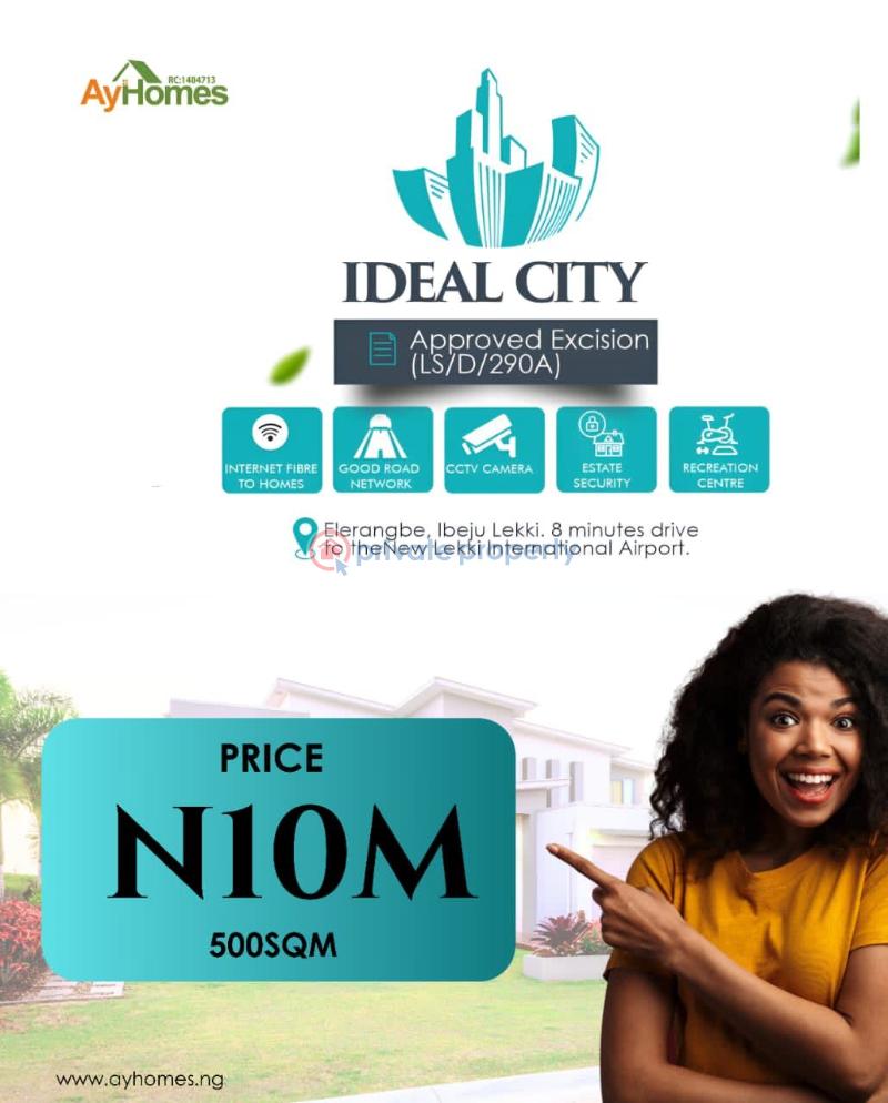 Land For Sale Ideal City Estate Ibeju-Lekki Lagos - 4