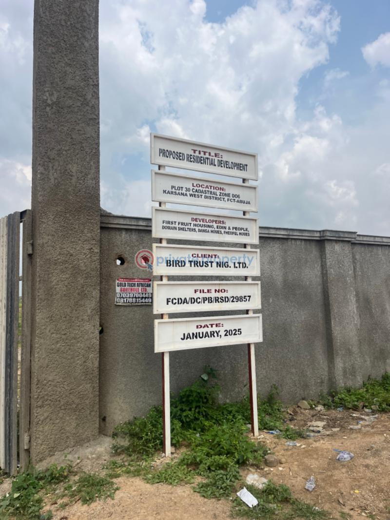 4 bedroom Residential Land For Sale Adjacent Renewed Hope City Karsana Karsana Abuja Phase 3  - 1