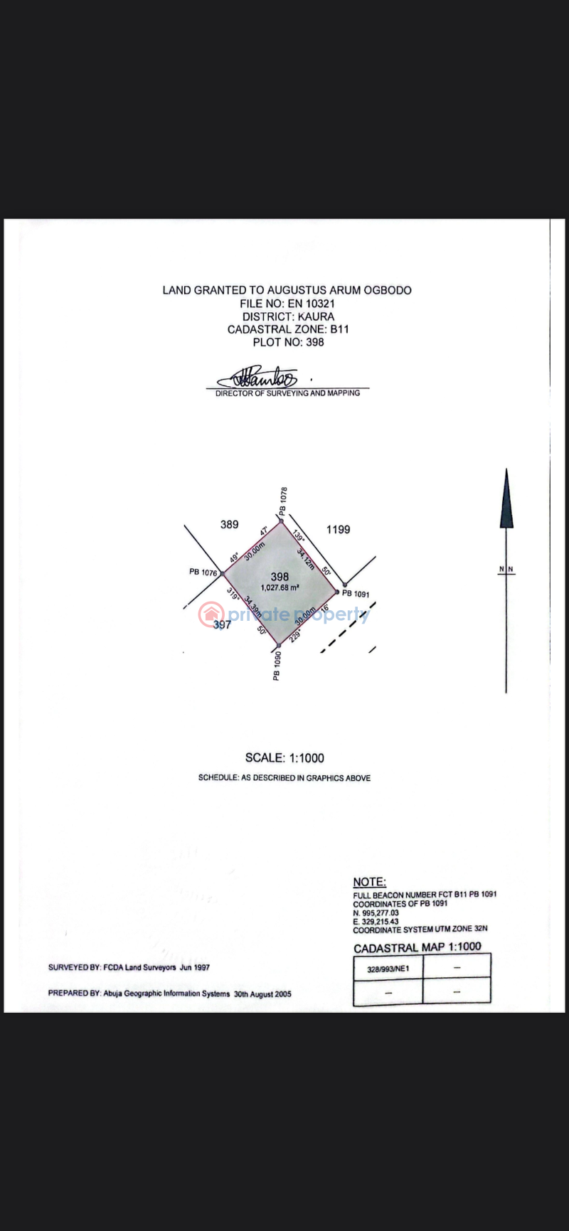 Residential Land For Sale Kaura Abuja Phase 2 