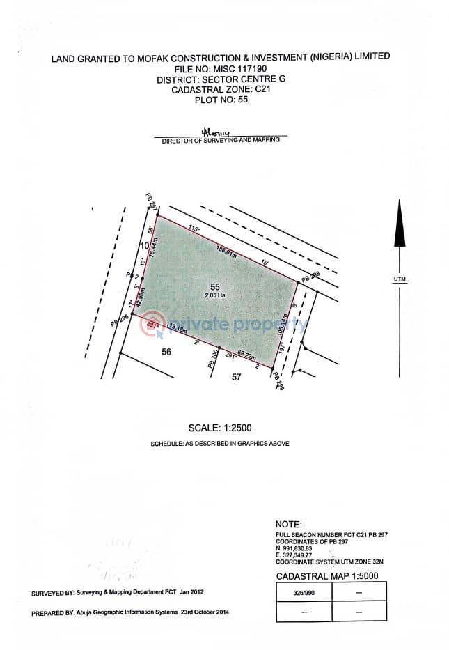 Commercial Land For Sale Galadimawa Abuja Phase 3  - 0