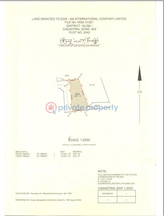 Commercial Land For Sale Wuse Zone 1-7 Abuja Phase 1 