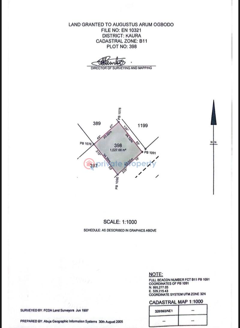 Residential Land For Sale Kaura Abuja Phase 2 