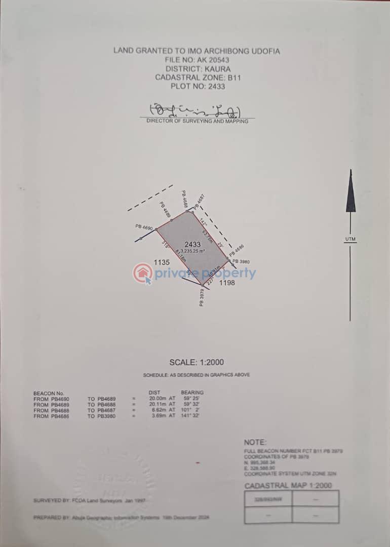 Land For Sale Kaura Abuja Phase 2  - 0