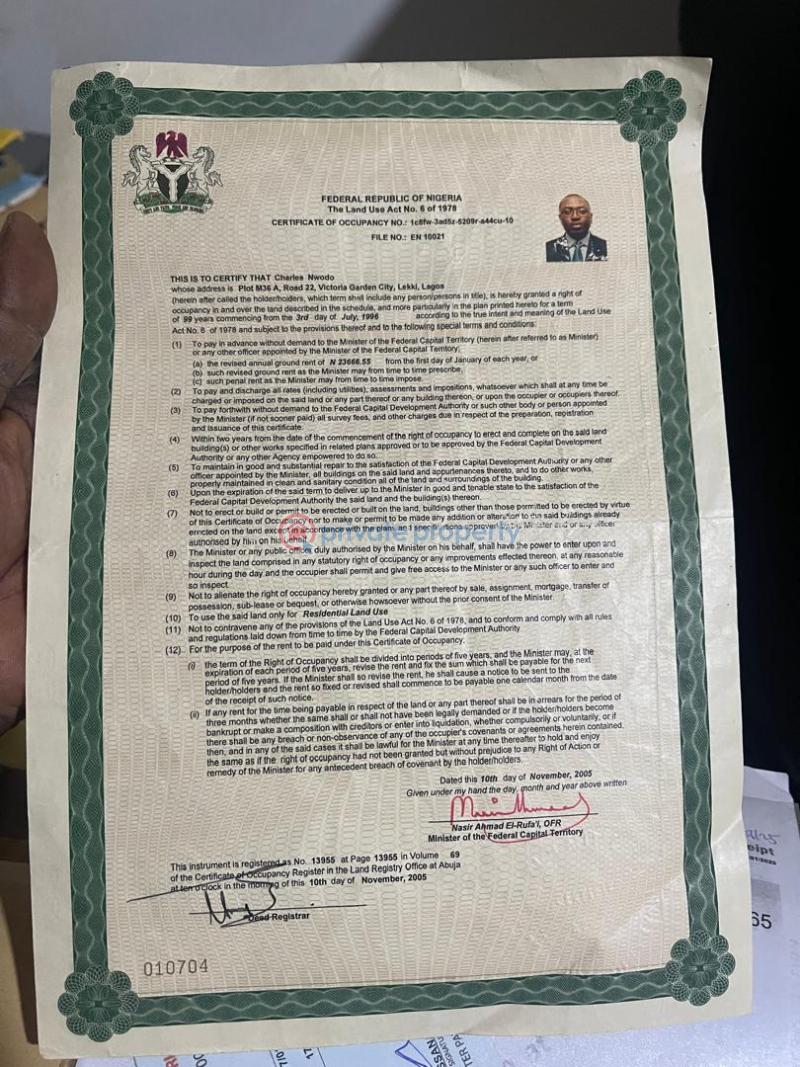 Residential Land For Sale Katampe Main Abuja Phase 2  - 1