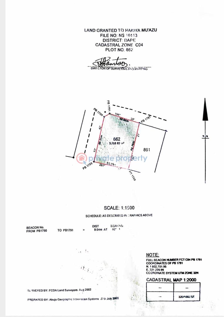 Land For Sale Dape Abuja Phase 3  - 0