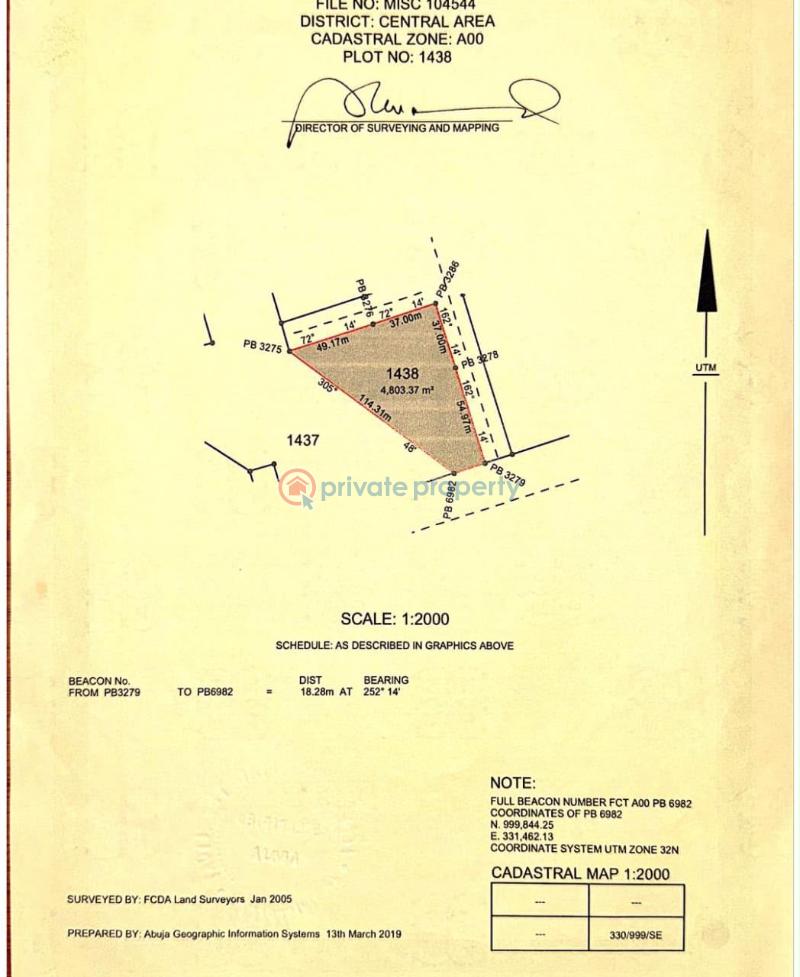 Commercial Property For Sale Central Area Abuja Phase 1 