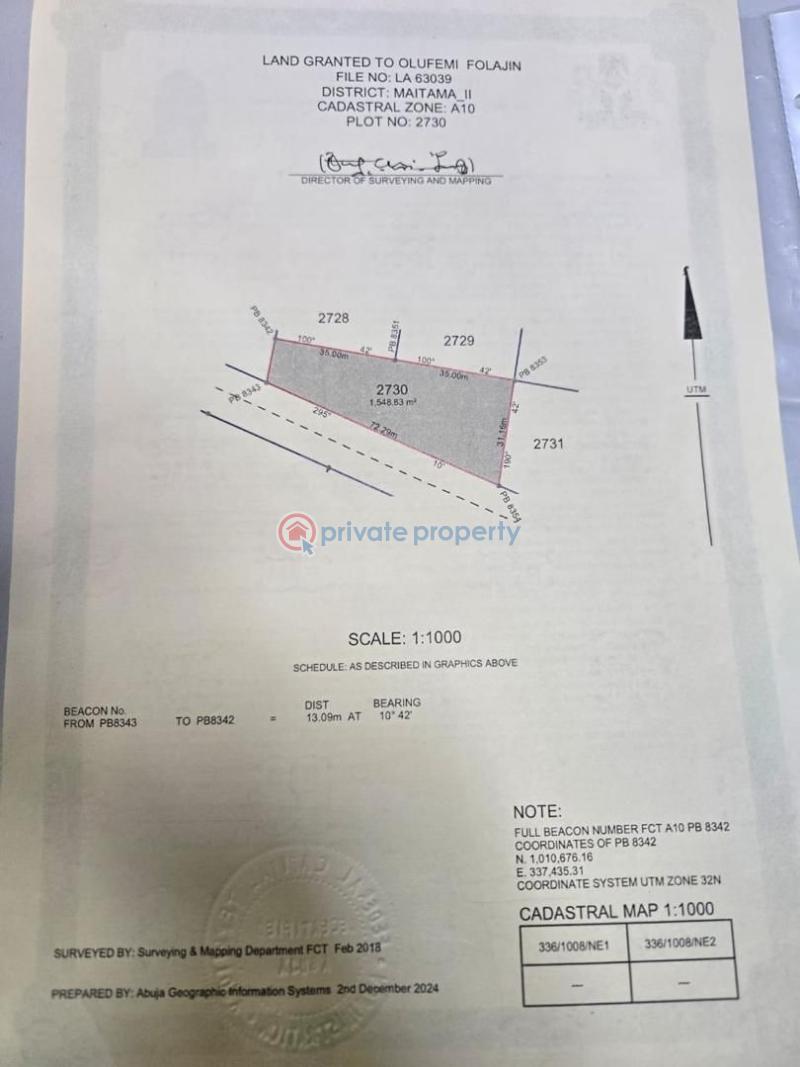 House For Sale Maitama Abuja Phase 1 