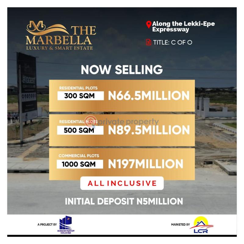 Residential Land For Sale Close To Coscharis Motors Ibeju-Lekki Lagos - 1