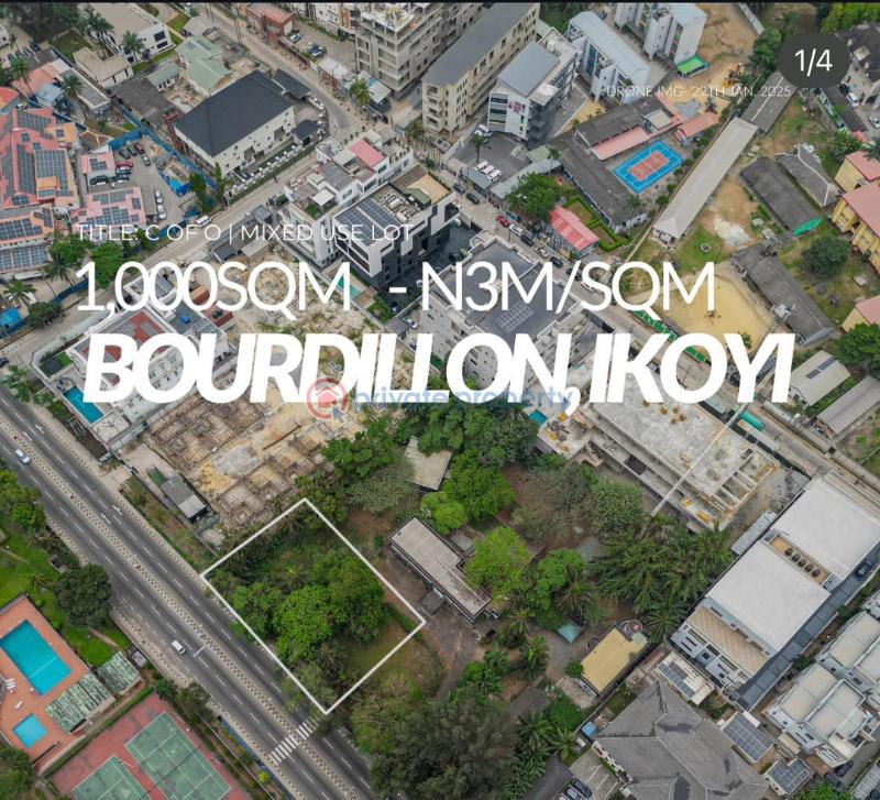 Mixed use Land For Sale Bourdillon Road Ikoyi Bourdillon Ikoyi Lagos