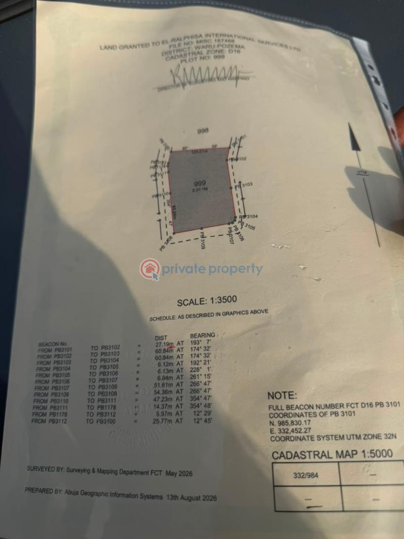 Residential Land For Sale Apo Waru Apo Abuja Phase 2  - 0