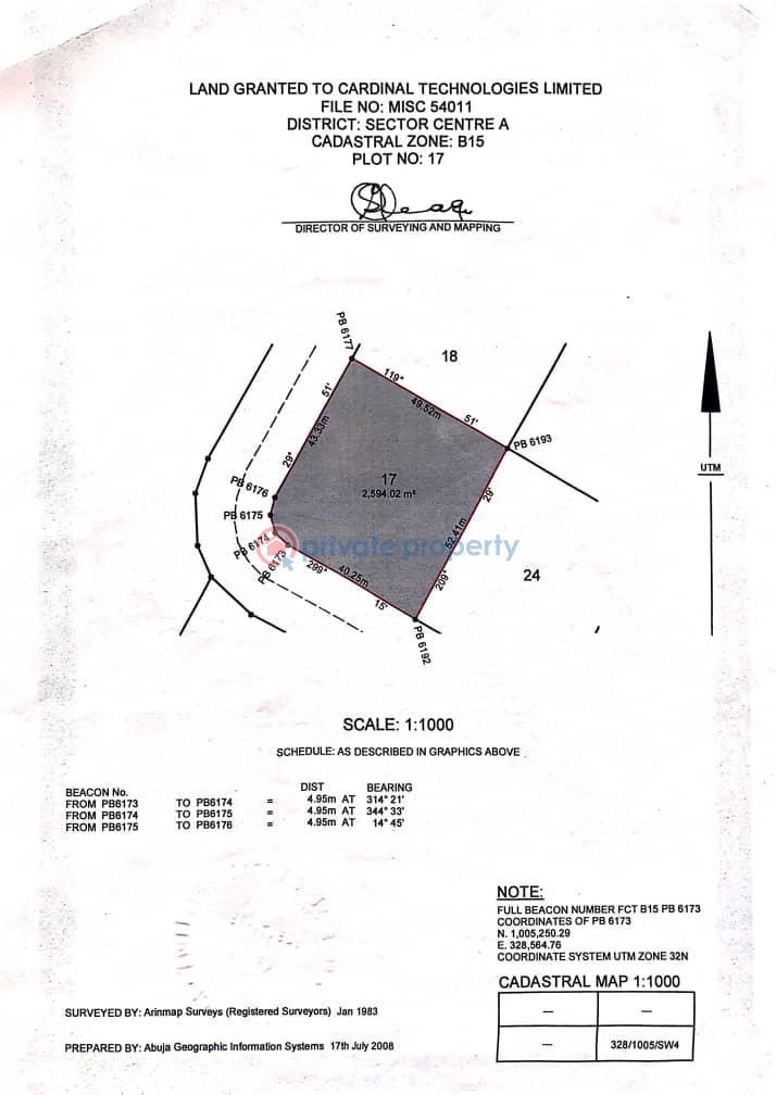 Commercial Land For Sale Behind Next Cash Wuse II Abuja Phase 1 