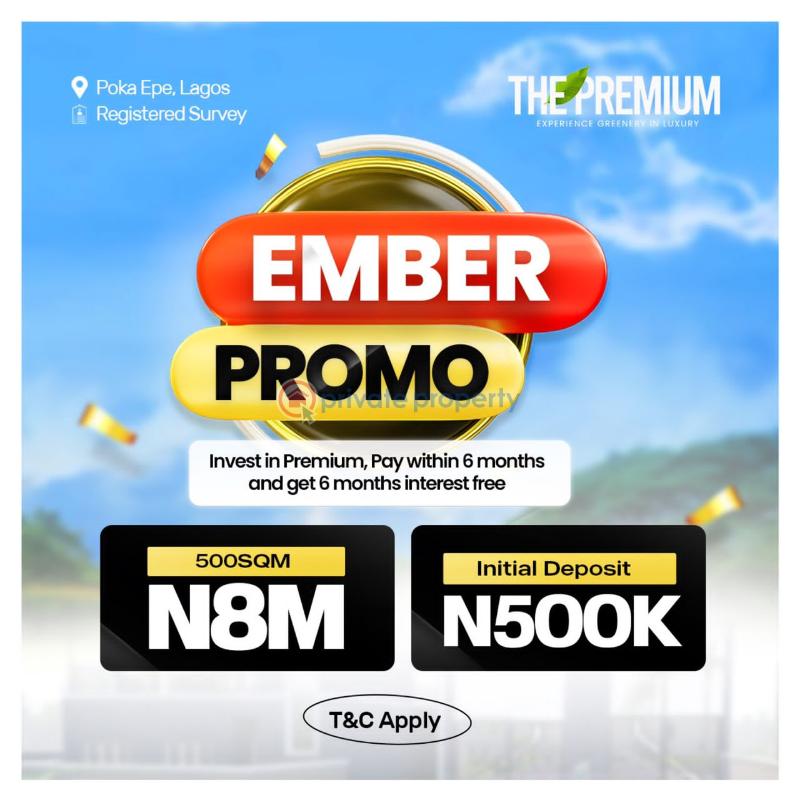 Land For Sale Premium Estate Epe Lagos - 6
