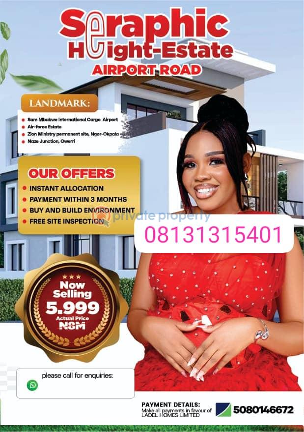 Mixed use Land For Sale Few Minutes From The Airport Ngor-Okpala Imo