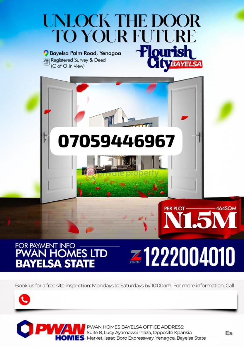 Mixed use Land For Sale Along Azikoro Otuoke Dual Carriage Bayelsa Ogbia Bayelsa