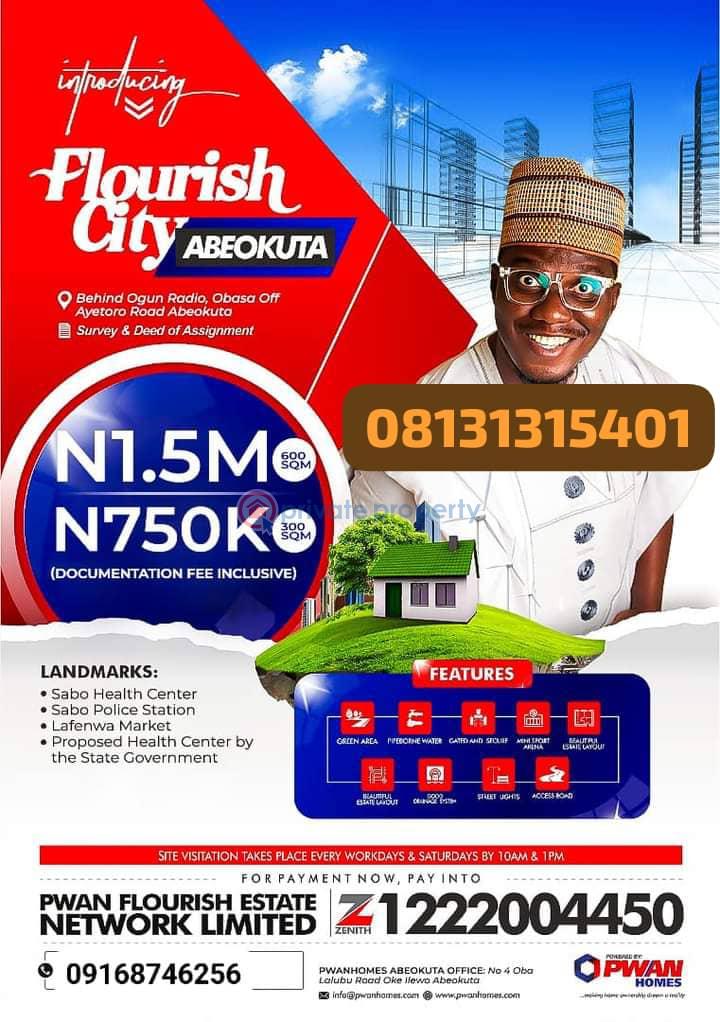 Mixed use Land For Sale Behind Ogun Radio Station Abeokuta Ogun