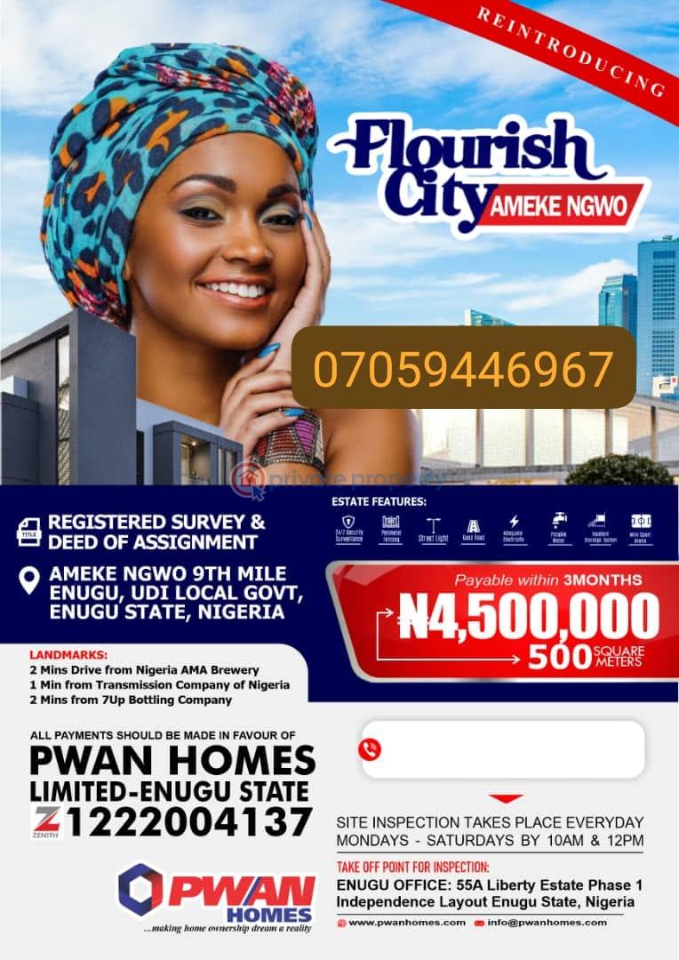 Mixed use Land For Sale Ameke Ngwo 9th Mile Udi Local Government Enugu Area 