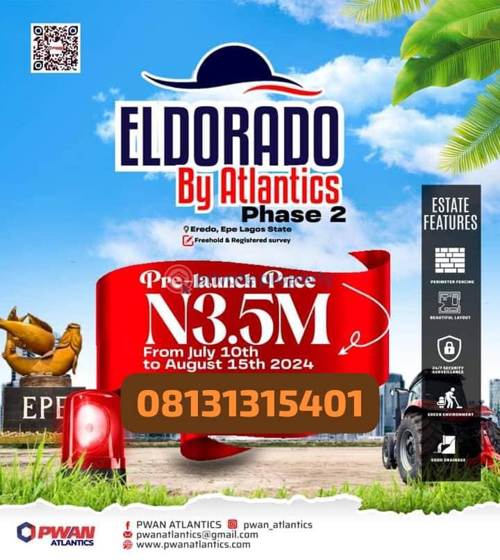 Mixed use Land For Sale Eredo Epe Lagos