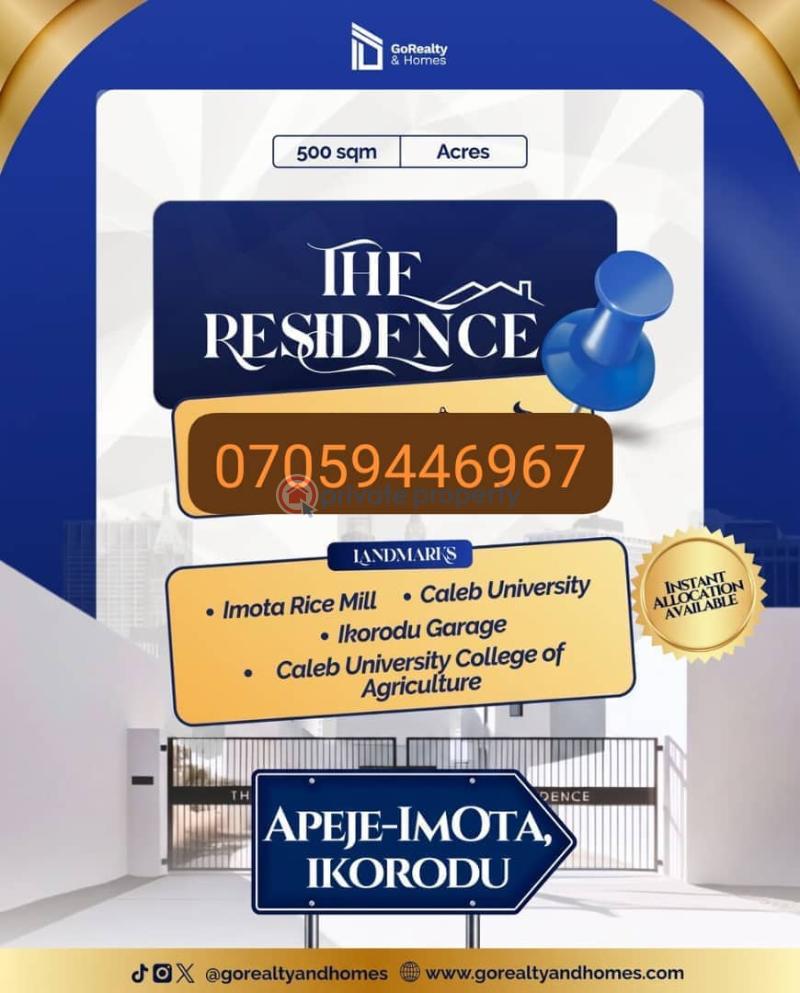 Mixed use Land For Sale Apeje Imota Ikorodu Ikorodu Lagos