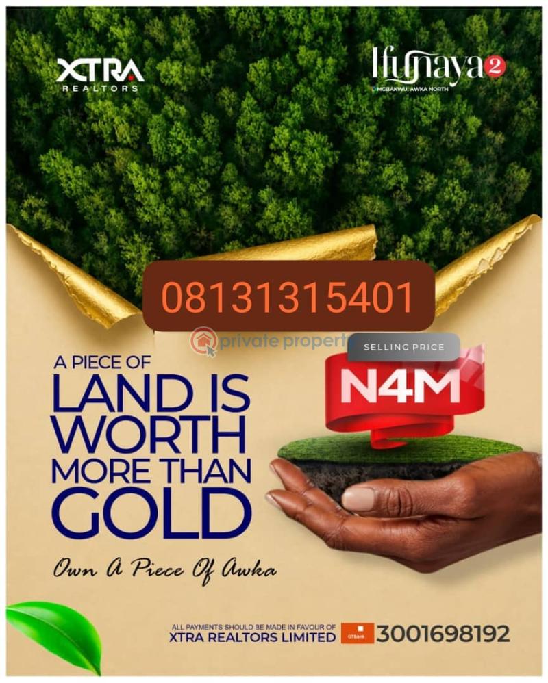 Mixed use Land For Sale Mgbakwu I Awka North Anambra